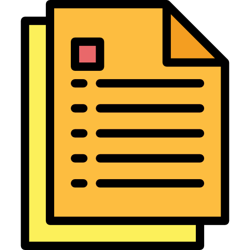 document icon flat