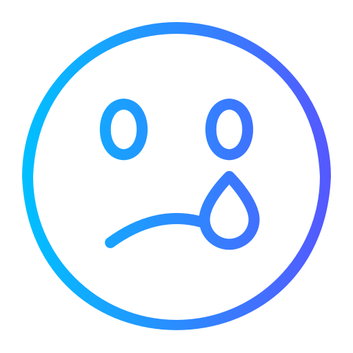 Crying free icon