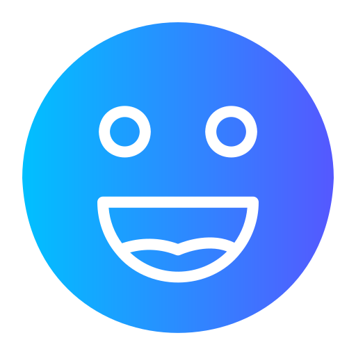 Laugh Generic Flat Gradient icon