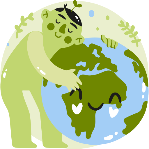 ecology gratis sticker