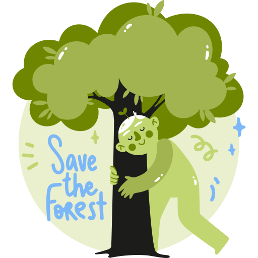 ecology gratis sticker