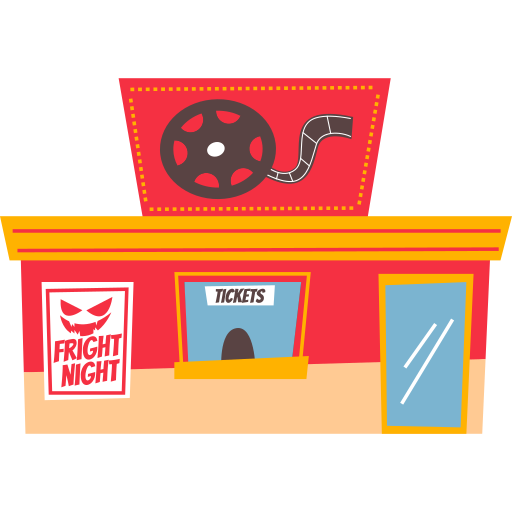 cinema grátis figurinha