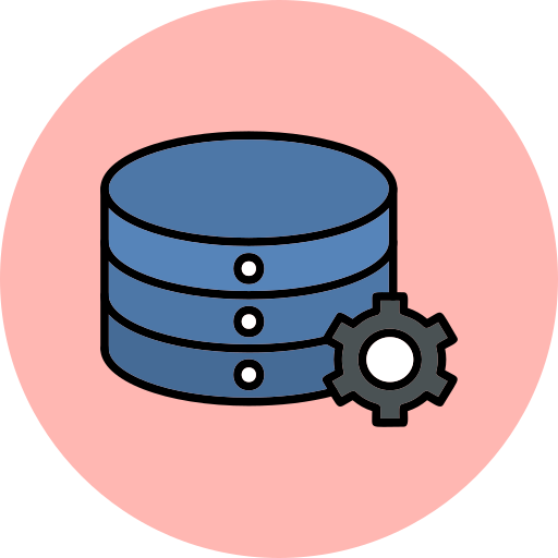 Database Generic Outline Color icon