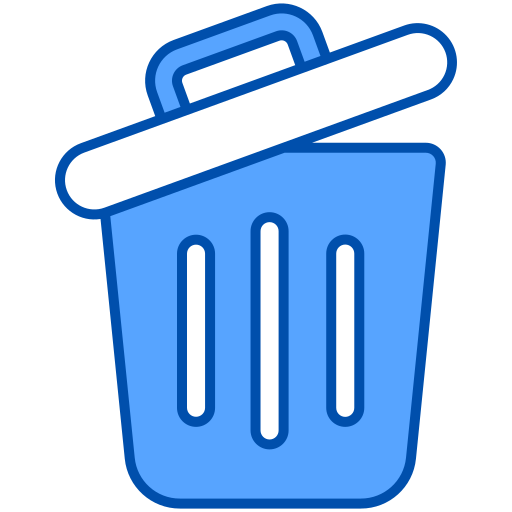 papelera de reciclaje icono gratis