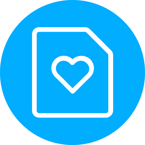 corazón icono gratis