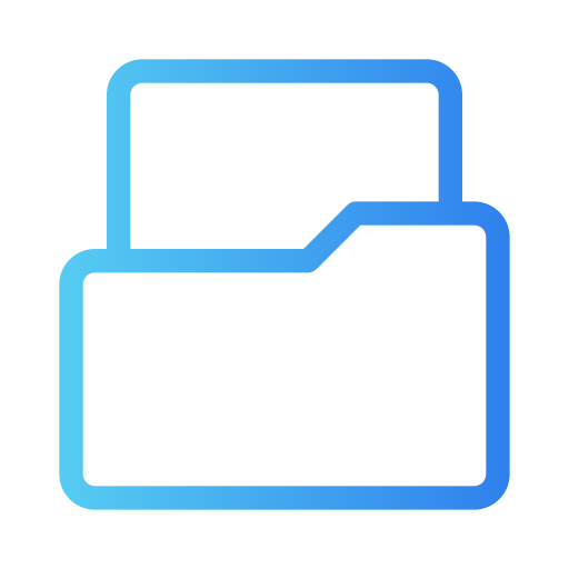 Folder Generic Gradient icon