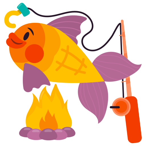pêche gratuit sticker pêche gratuit sticker