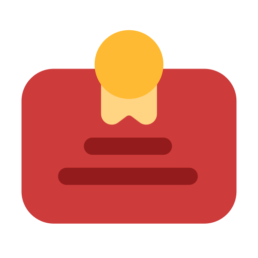 certificado icono gratis