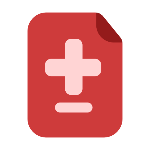 historial médico icono gratis