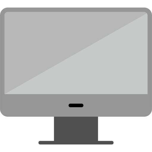 Computer Generic Grey icon