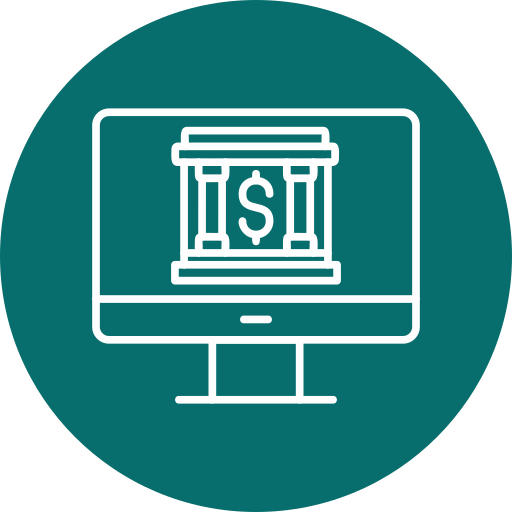 services bancaires en ligne Icône gratuit services bancaires en ligne Icône gratuit