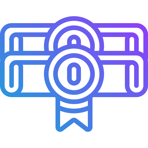 Certification free icon