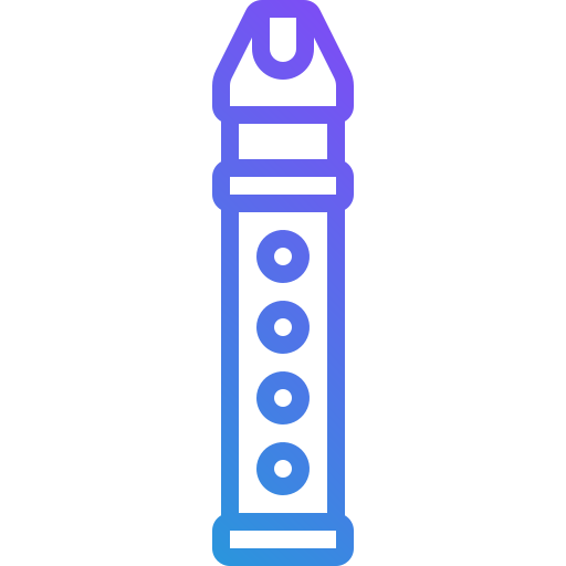 flauta icono gratis