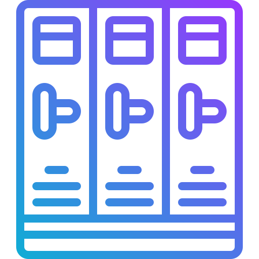 Locker free icon Locker free icon