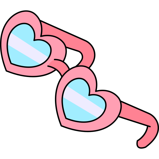 gafas de fiesta icono gratis