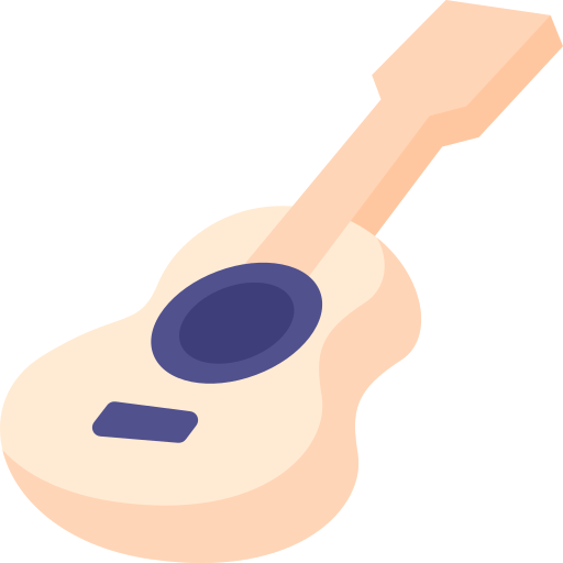 Icono De Guitarra Generic Flat