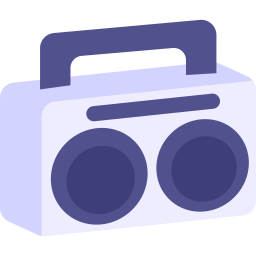 Boombox Generic Flat icon