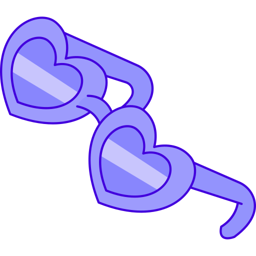 gafas de fiesta icono gratis