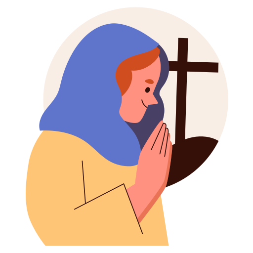 Pray Stickers - Free cultures Stickers
