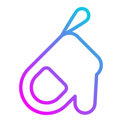 guante para el horno icono gratis