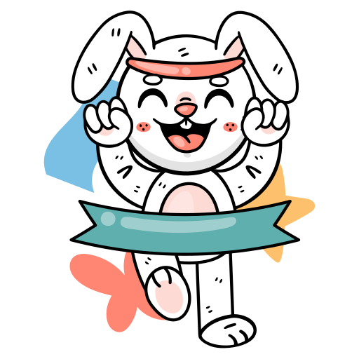 lapin gratuit sticker lapin gratuit sticker