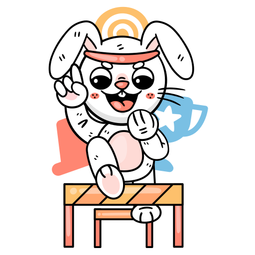 lapin gratuit sticker lapin gratuit sticker