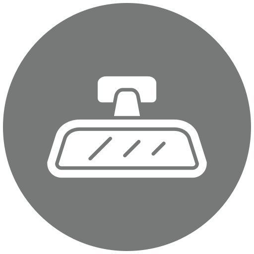 espejo retrovisor icono gratis