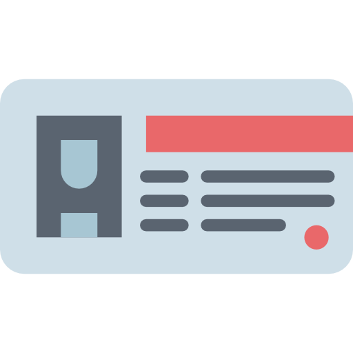 tarjeta de identificación icono gratis tarjeta de identificación icono gratis