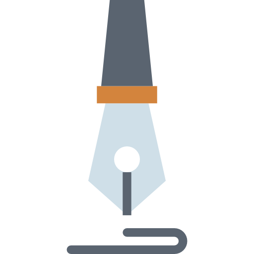 Pen Smalllikeart Flat icon