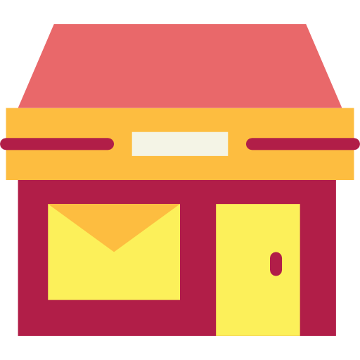 oficina postal icono gratis