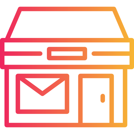 oficina postal icono gratis