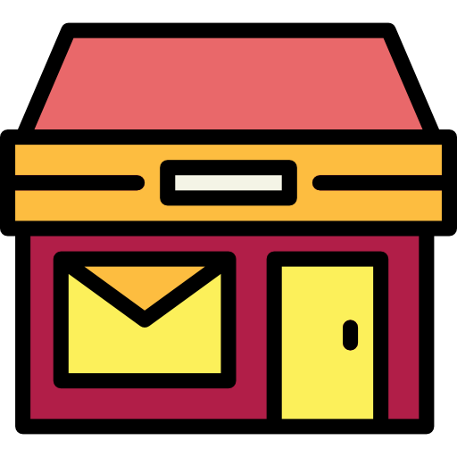 oficina postal icono gratis