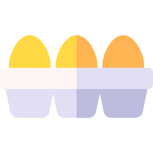 Eggs Basic Rounded Flat icon