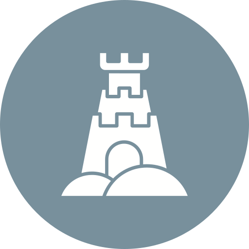 château Icône gratuit
