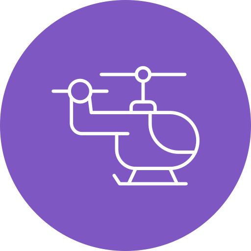 helicóptero icono gratis