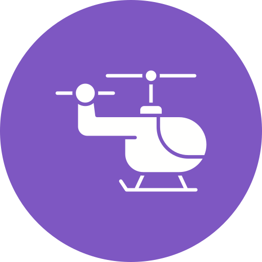 helicóptero icono gratis