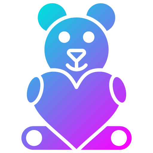 oso de peluche icono gratis