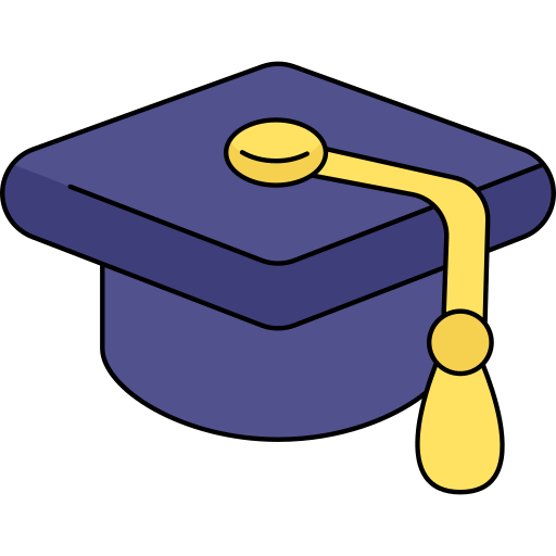 graduación icono gratis