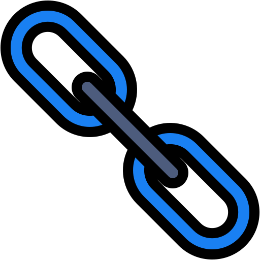 Chain Generic Outline Color icon