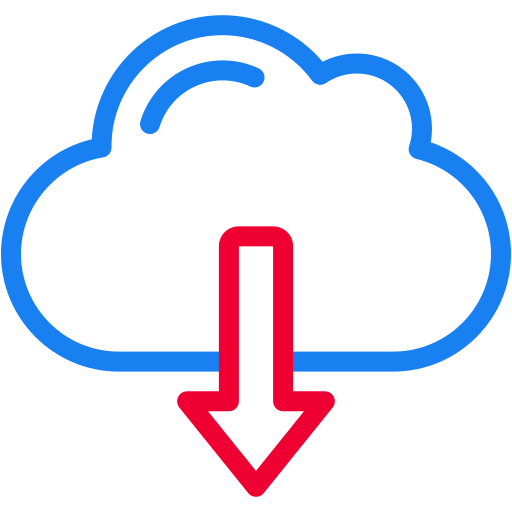 computación en la nube icono gratis