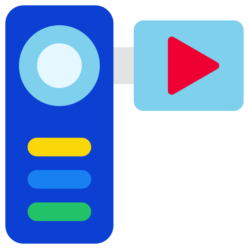 câmera de vídeo grátis ícone câmera de vídeo grátis ícone