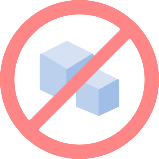 No sugar Generic Flat icon