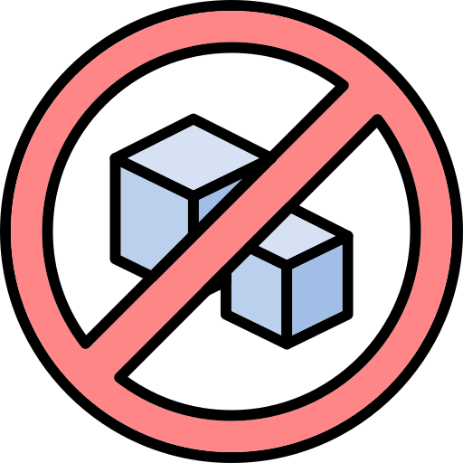 No sugar Generic Outline Color icon