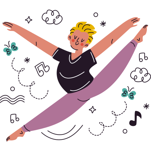 ballet gratis sticker