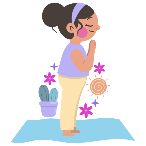 Yoga free sticker Yoga free sticker