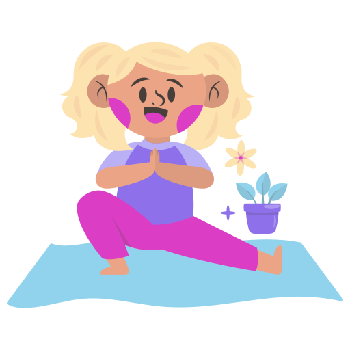 Yoga free sticker Yoga free sticker