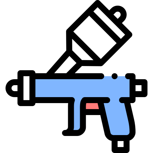 pistola de pulverização grátis ícone