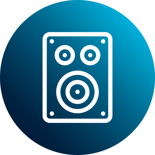 altavoz icono gratis