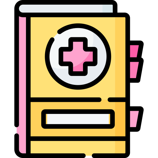 libro médico icono gratis