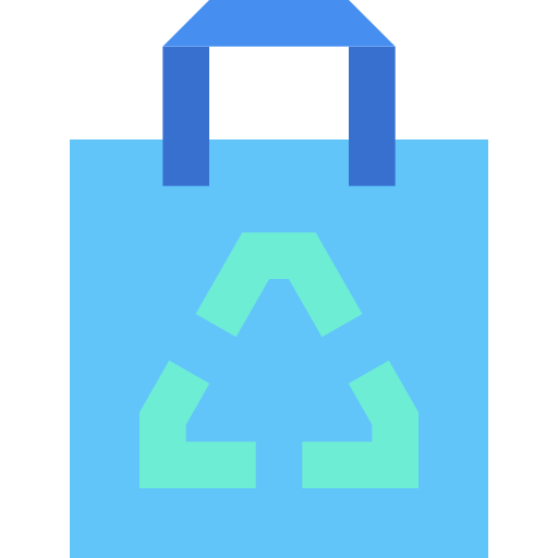 bolsa de reciclaje icono gratis